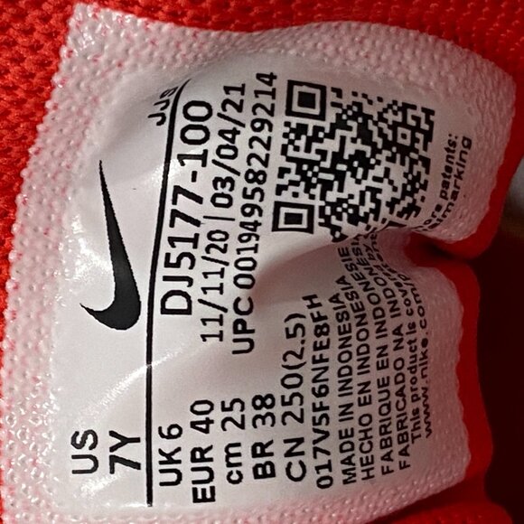 Nike Air Max 90 GS 7 Youth USA Denim Shoe with Box - Picture 6 of 7